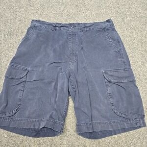 Polo Ralph Lauren Original Chino Shorts Mens Size 34 Cargo Outdoors Hiking Blue